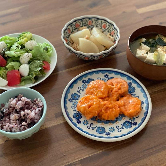 最近よく作るエビマヨ♡