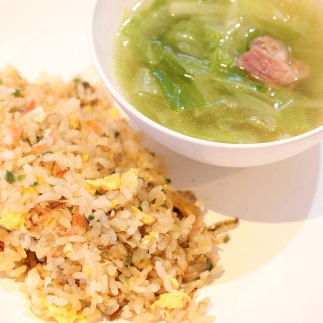 祝日の朝はパパっと簡単ワンプレート朝ごはん♪