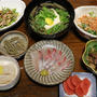 柳刃が使いたくて贅沢な晩ごはん