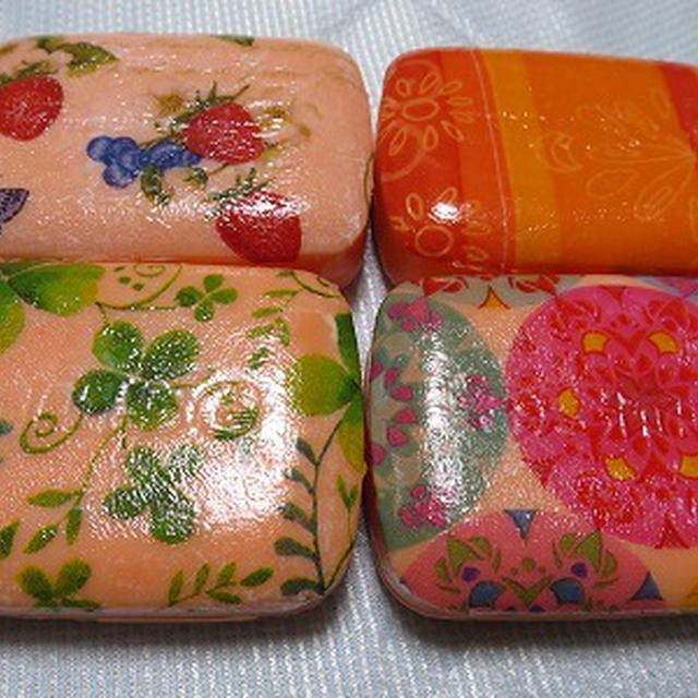 またまたデコパージュ石鹸