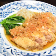 おからパウダーで「チキン母さん煮」風。定食屋さんの人気メニューをおうちで簡単ヘルシーに。