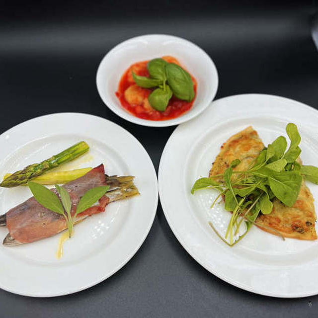 6月の北國新聞文化センターのお料理教室は「イタリアン」でした♪
