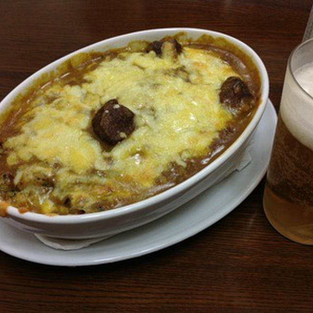 今日3回目の米モンは「焼きカレー」