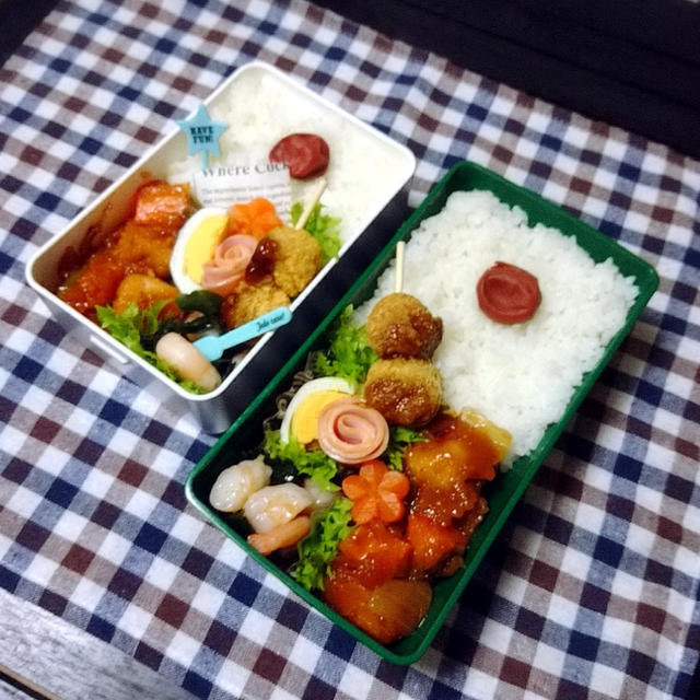 酢豚のお弁当～11月19日