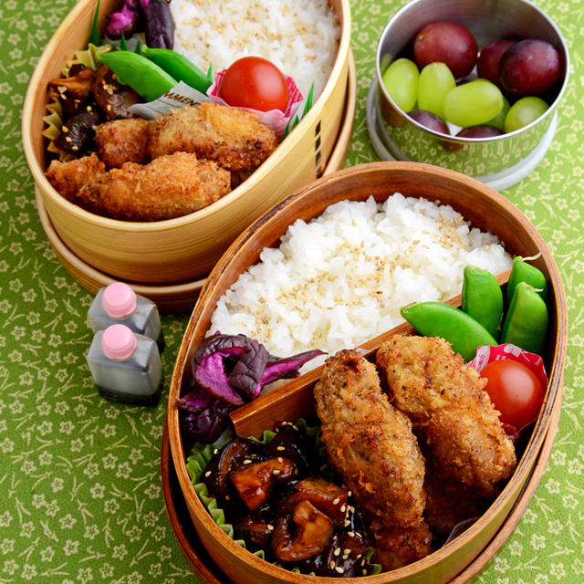 【今日のおべんと】やわらかヒレカツ弁当