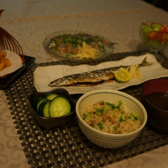 秋刀魚ご飯☆レシピ
