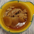 鶏皮と新生姜の甘辛煮