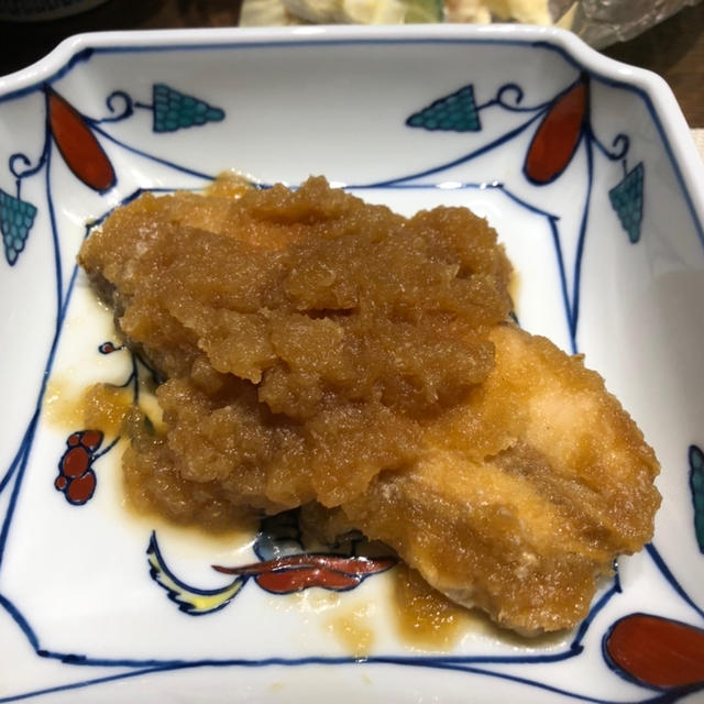揚げカレーのおろし煮