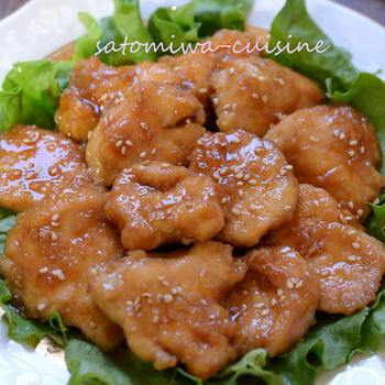 照りてり旨い【鶏むねの照り焼き】お弁当にも大好評！｜米粉料理