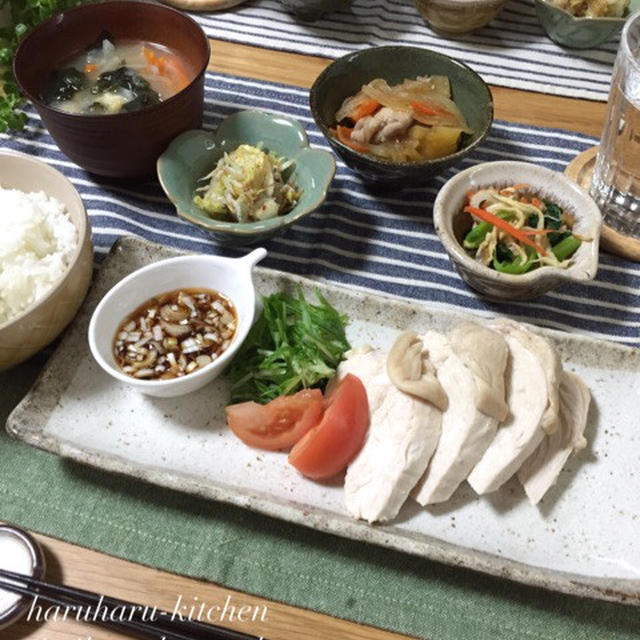 高たんぱく・低脂肪なカルシウムたっぷりヘルシー晩ごはん♪…ありがとうございました！