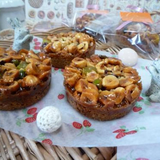 秋の魅力いっぱいのフロランタン作りました！