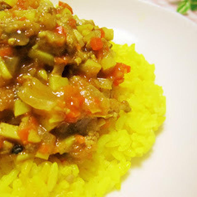 身体に優しい♡秋食材de手作りキーマカレー/クラスメイトにお土産