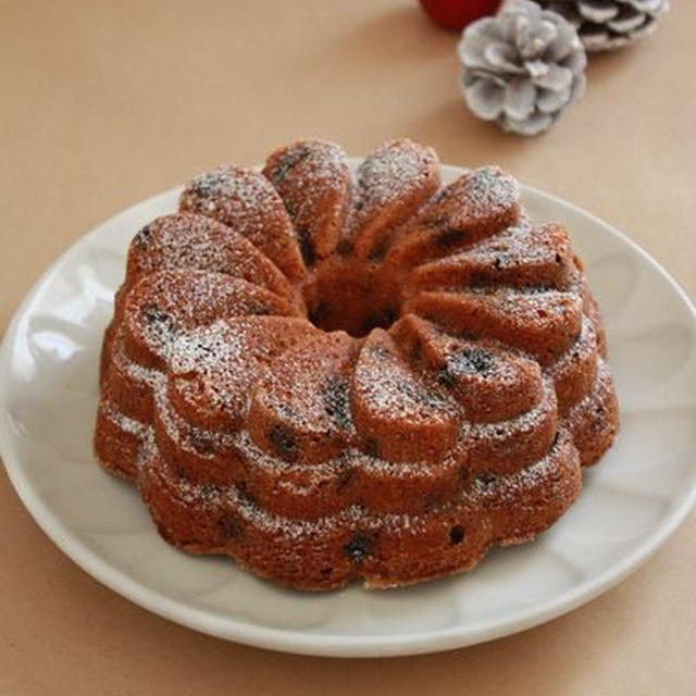 ドライチェリーのケーキ