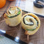 簡単☆油揚げの三つ葉じゃこ巻きチーズ焼き