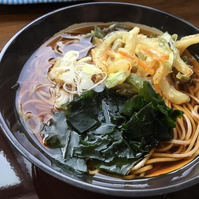 千葉の一宮町の「三そば」で朝ごはん