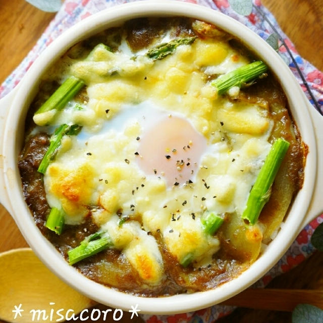 ＊手抜きでごめんのカレードリアと、京都で授乳。＊