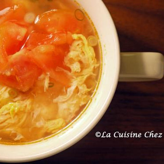 中華風トマトスープ