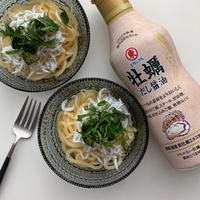 【牡蠣だし醤油の簡単パスタ♫】
