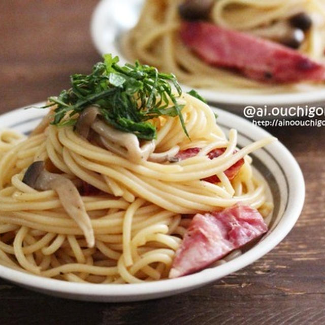 【レシピ】これはもしかして…と夏休みにピッタリ和風パスタ♡#パスタ #ランチ #夏休み #パスタランチ #和風パスタ