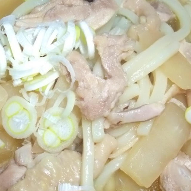 鶏肉と大根のうどん