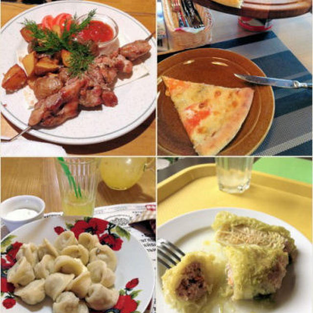 ウクライナ・キエフの冬旅 ご飯編