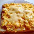 玉子トーストでお昼ご飯