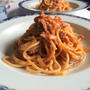 ツナのトマトスパゲッティ Spaghetti al tonno