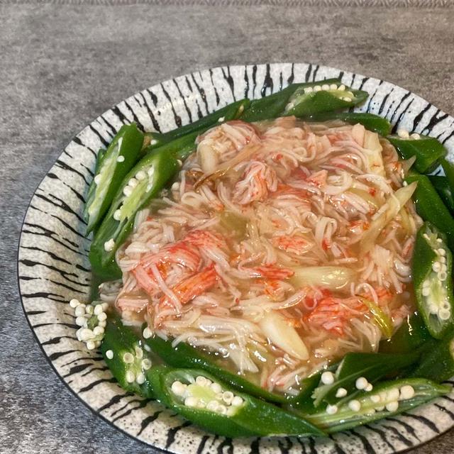 【豆腐料理】かにかまあんかけ豆腐を息子が手伝ってくれました