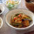 晩ごはん・その１３【厚揚げとオクラのカレー煮 の献立】