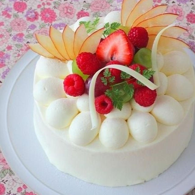 うれしいデコレーションケーキ♪