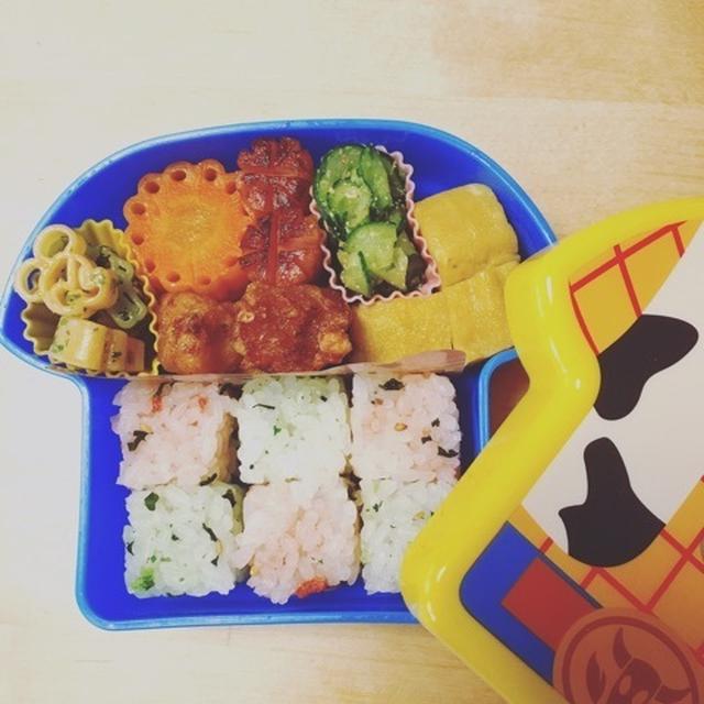 初のお弁当。