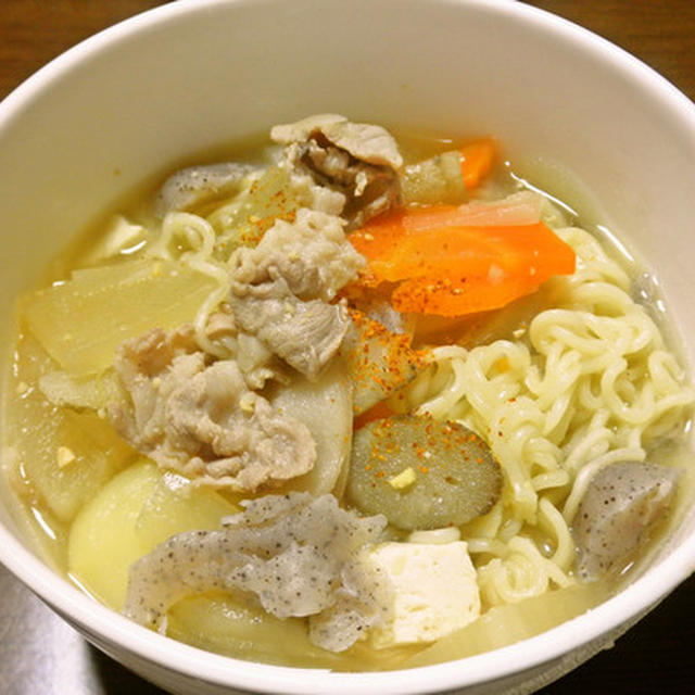 豚汁ラーメン