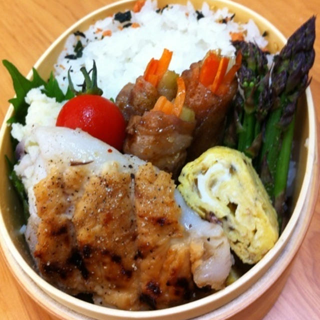 タラの味噌チーズ焼き弁当
