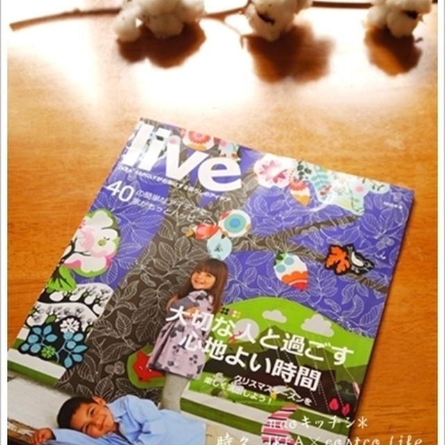 IKEA*liveカタログ冬号届きました♪