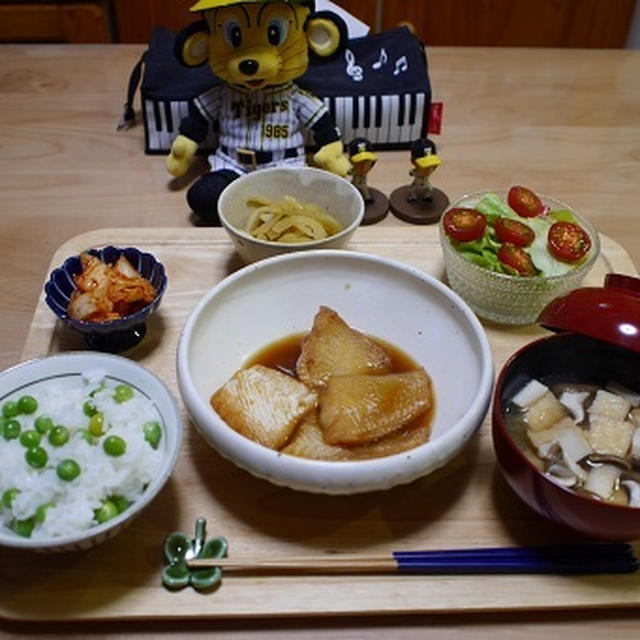 カレイ煮付けお家ごはん