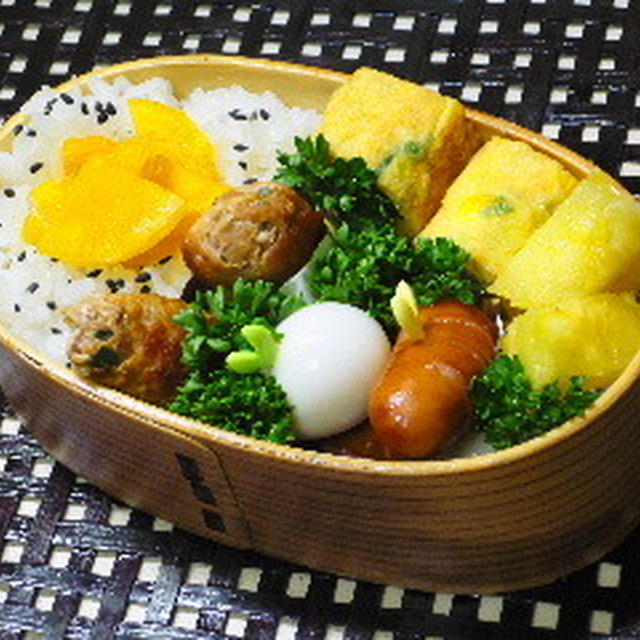 *水曜日のお弁当*