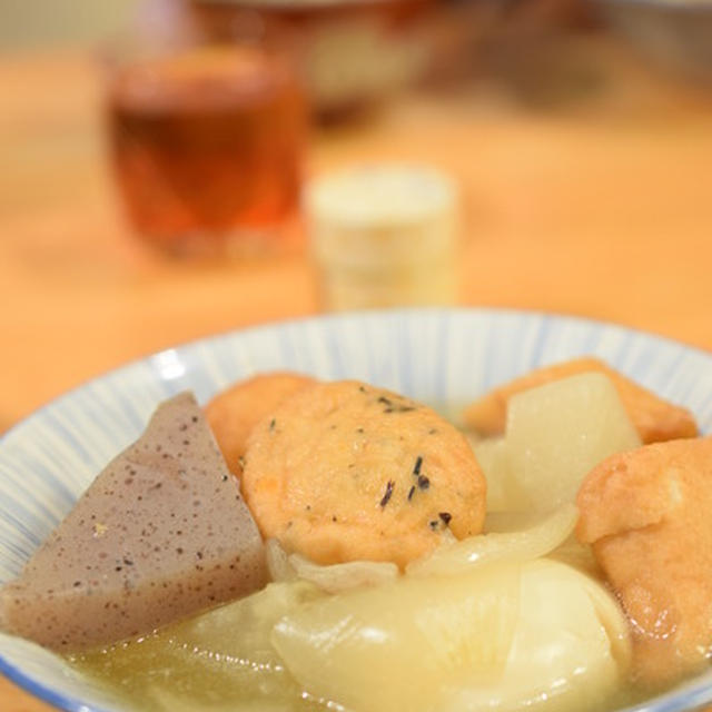 練り物以外が好き。つくり置きおでん｜夜の算数