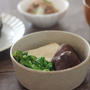 菜の花と高野豆腐と干し椎茸のさっと煮～震災の日、乾物と缶詰でまごわやさしいダイエット献立