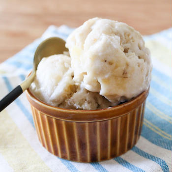 ココナッツバナナアイスレシピ！卵なし生クリームなし豆乳なし