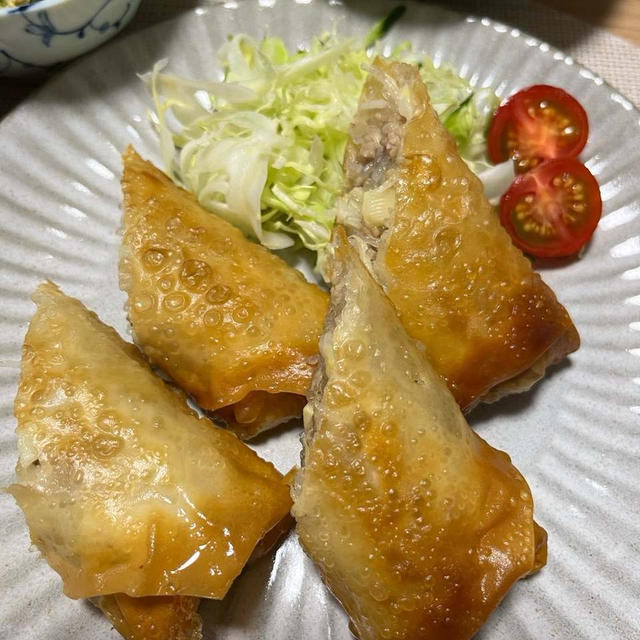 春巻き〜久々のウォーキング&シフォンケーキ