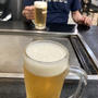 お散歩には生ビール