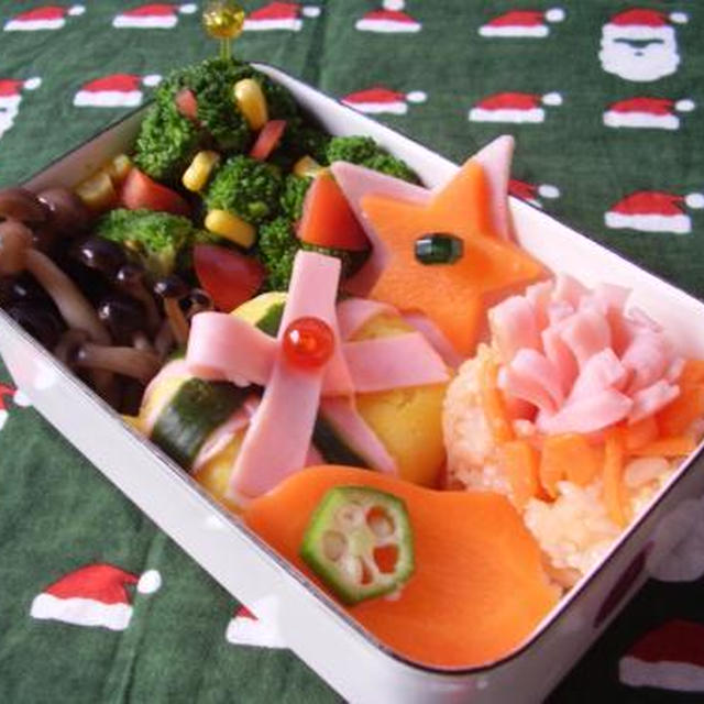 12月21日(火)のお弁当・クリスマスのおベント－その２