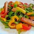 朝食やお弁当に！3色ピーマンのカレー炒め♪