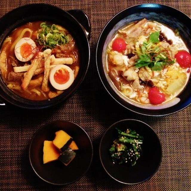 嬉しいモニター☆土鍋カレーうどんと稲庭風細うどんｄｅ酸辣湯麺♪☆♪☆♪