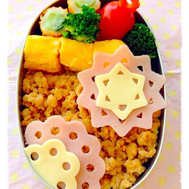 レースそぼろ弁当