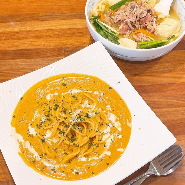 お昼に麺ものをおいて行く方法です！！