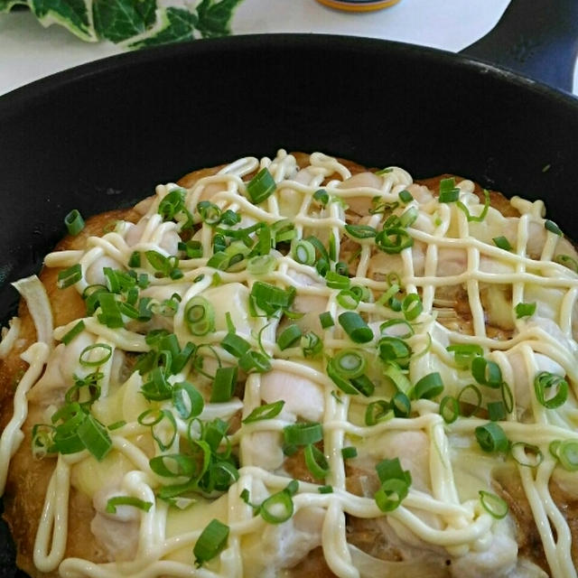《レシピ有》みんな大好き☆マヨソースチキンピザ、友達宅へ&ママ友に感謝、食事の記録12/11。