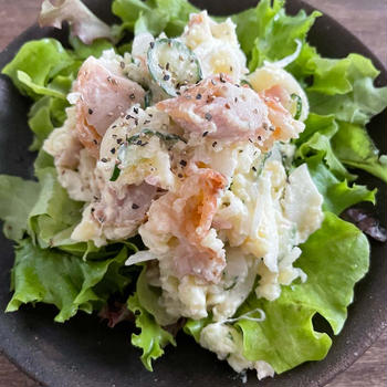 意外な食材を加えたらめちゃ美味だった！新じゃがと新玉ねぎを使った「ポテトサラダ」