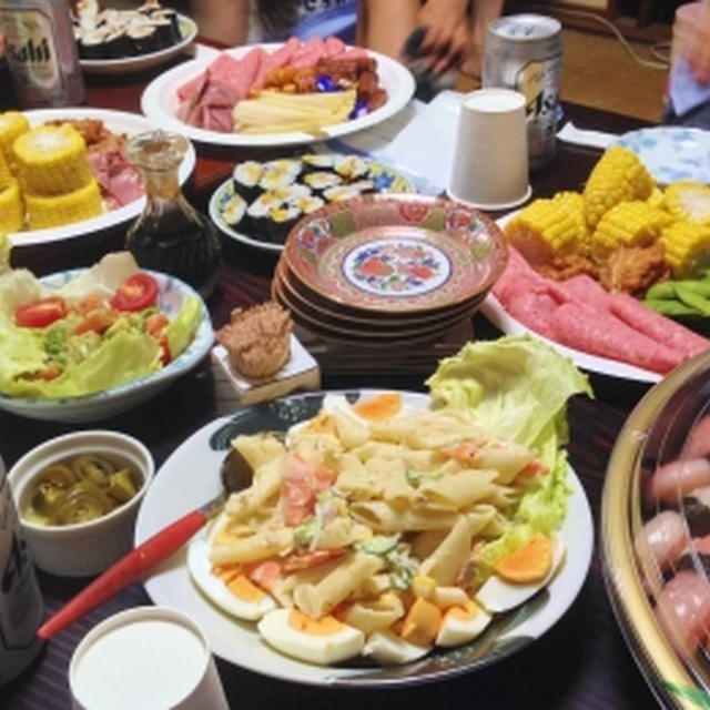 実家で食事＆お墓参り♪