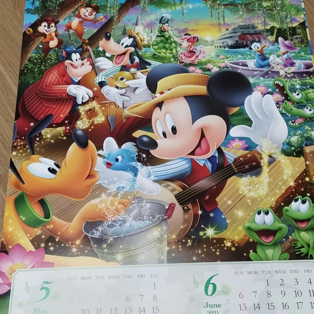 ５月６月第一生命カレンダーミッキーを探せ！5月6月（解答）